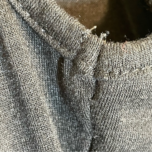 Roan + Ryan Maxi Dress Women's XS Black Square Neck Spaghetti Strap Smocked - Picture 8 of 12